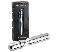 mystim - plug anale elettrostimolazione - doppio polo - metallo