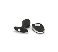 Mystim Rocking Vibe Butt Plug Prostatico E-Stim Silicone Medicale Platino