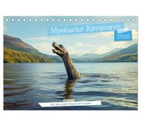 Mystische Kreaturen - Ein Jahr voller Magie und Fantasie (Tischkalender 2026 DIN A5 quer), CALVENDO Monatskalender: Entdecke jeden Monat eine neue ... von ihrer Magie und Phantasie verzaubern.