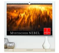 Mystischer Nebel (hochwertiger Premium Wandkalender 2026 DIN A2 quer), Kunstdruck in Hochglanz: Lassen Sie sich von der Poesie der Natur verzaubern.