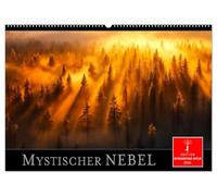 Mystischer Nebel (Wandkalender 2026 DIN A2 quer), CALVENDO Monatskalender: Lassen Sie sich von der Poesie der Natur verzaubern.