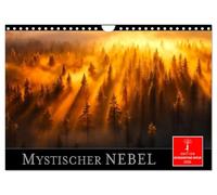 Mystischer Nebel (Wandkalender 2026 DIN A4 quer), CALVENDO Monatskalender: Lassen Sie sich von der Poesie der Natur verzaubern.