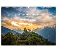 Mystisches Bhutan (Wandkalender 2027 DIN A3 quer), CALVENDO Monatskalender