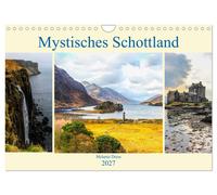 Mystisches Schottland (Wandkalender 2027 DIN A4 quer), CALVENDO Monatskalender