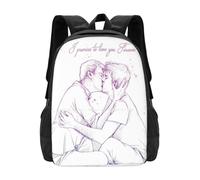 Mystrade - Prometto di amarti per Sempre Zaino Zaino Borse alla Moda Mystrade Mycroft Holmes Greg Lestrade Mark