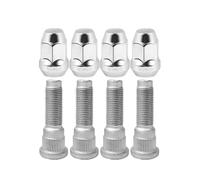 Mysttoo Set di 8 dadi cromati per ruote da 1/2-20 68003287AA, compatibili con ruote posteriori Jeep Wrangler JK 2007-2018 e Grand Cherokee Commander 611-122 610-448 2002-2010