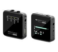 MyStudio Wireless MIC UNO • Set microfono con microfono Lavalier • Senza fili • Compatibile con smartphone e fotocamere • Custodia rigida inclusa