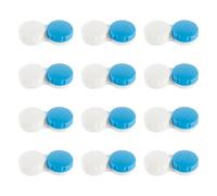 MYSUNBAR LensBox - Set di 12 contenitori per lenti a contatto, custodia per lenti a contatto, fornitura annuale, lenti morbide e rigide, multicolore, organizer tascabile, multicolore, Organizer