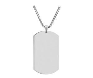 MYSUNBAR Personalizzate la collana con ciondolo a forma di cane, con incisione di singole marche di cani, per uomo e donna, per l'esercito militare, regalo per marito, papà, ragazzo, fratello,