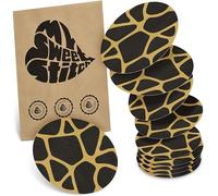 MySweetStitch - 10x Cerotti sensore universale rotondo, cerotto di fissaggio per FreeStyle Libre 3, Dexcom G7, Omnipod e altri, impermeabile, traspirante, delicato sulla pelle, Savannah