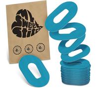 MySweetStitch - 25 x Dexcom G6 cerotti sensore, Overpatch Ø 70 x 55mm, cerotto impermeabile, traspirante, delicato sulla pelle, Petrolio