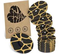 MySweetStitch - 25 x Dexcom G7 cerotti sensore con foro di ventilazione, Overpatch Ø 65mm, cerotto impermeabile, traspirante, delicato sulla pelle, Savannah