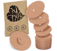 MySweetStitch - 25 x Dexcom G7 cerotti sensore con foro di ventilazione, Overpatch Ø 65mm, cerotto impermeabile, traspirante, delicato sulla pelle, Beige