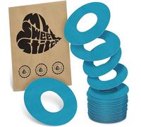 MySweetStitch - 25 x Dexcom G7 cerotti sensore, Ringpatch Ø 65mm, cerotto impermeabile, traspirante, delicato sulla pelle, Petrolio