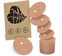 MySweetStitch - 25 x Dexcom G7 Underpatch, cerotti delicati sulla pelle sotto il sensore per diabete - Senza lattice, protezione cutanea senza irritazioni, impermeabile, beige