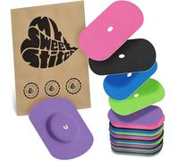 MySweetStitch - 25 x FreeStyle Libre 1 & 2 cerotti sensore, Overpatch ovale Ø 70 x 55mm, con foro di ventilazione, cerotto impermeabile, traspirante, delicato sulla pelle, Rainbow