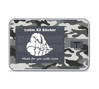 MySweetStitch | L’adesivo per Tandem t:slim X2 | Camo Black | Made in Germany
