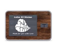 MySweetStitch | Tandem t:slim X2 Sticker | Wood Dark 1 pz Accessori