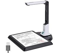 MytaYt Document Camera for Teachers, USB A4 Scanner Video Recorder for Remote Learning Classroom Doc Scanner 8MP HD Cameras with Ocr, LED, Auto Scanning Ect,B