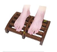 MytaYt Double Wooden Foot Massage Roller - Pain Relief for Plantar Fasciitis, Healing Spurs, Healing Foot Pain and Pain, A