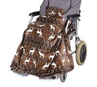 MytaYt Leichte Rollstuhldecke, Schoßdecken für Ältere Menschen, Rollstuhl Cosy Cover für Erwachsene Rollstuhl Cosy Rollstuhlbezug Cosy Warm Covers Bein und Unterkörper