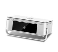 MytaYt Mini Portable Insulin Cooler Cool Box LED Display Medicine Refrigerator Drug Refrigerator 2-8°C for Travel Car Medicine Refrigerator (with Handle), White (One Battery)