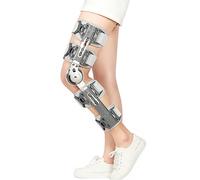 MytaYt Supporto per ginocchia, pettorina regolabile e regolabile, 10 livelli di lunghezza regolabile, angolo regolabile, design a scatto per meniscus, tendinite, artrite, joint pain solief