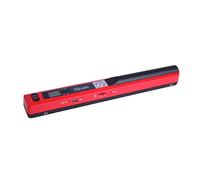 MytaYtTragbarer Handscanner Im A4-Format Mit 900 DPI JPG/PDF-Format LCD-Anzeige Für Geschäftsbelege Bücher Tragbarer Handheld-Dokumentstab-Scanner Batteriebetriebener Scanner,Rot