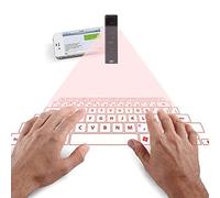 MytaYtWireless Virtual Projection Keyboard, Holographic Bluetooth Projection Keyboard, Protable Multi-Point Recognition Projection Keyboard & Mouse