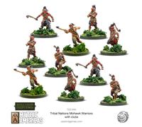 Mythic Americas: Mohawk Warriors with clubs