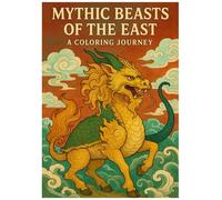 Mythic Beasts of the East: A Coloring Journey