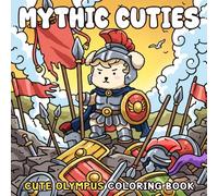 Mythic Cuties Coloring Book: Cute Coloring Pages featuring Fuzzy Olympus and Mythology Scenes for All Ages Enjoying Stress Relief and Mindful Creativity