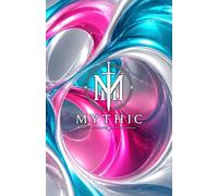 MYTHIC Journal - Spiral Pink & Cyan: Lined Notebook | 250 Pages | 5.5" x 8.5"