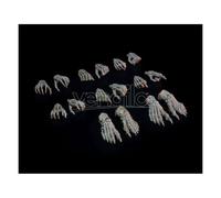 Mythic Legions: Necronominus Action Figura Accessory Skeletons Of Necronominus Hands/feet Pack Four Horsemen Toy Design