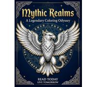 Mythic Realms: A Legendary Coloring Odyssey: An Epic Collection of 100 Mythical Creatures - Dragons, Griffins, Sphinxes, Werewolves & More | Intricate Line Art for Stress Relief and Creative Escape