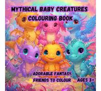 Mythical Baby Creatures Colouring Book