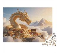 Mythical Beast Puzzle 1000 Pezzi Carta Spessa Dettagliato Per Adultidifficil Non Tossico Dragon Collezion Regalo 70x50cm/1000pcs