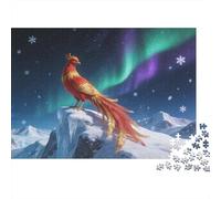 Mythical Beast Puzzle 1000 Pezzi Carta Spessa Dettagliato Per Adultidifficil Non Tossico Phoenix Per Famiglie Idea Regalo 52x38cm/1000pcs