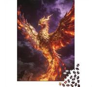 Mythical Beast Puzzle 1000 Pezzi Carta Spessa Dettagliato Per Adultidifficil Resistente Phoenix Collezion Idea Regalo 52x38cm/1000pcs