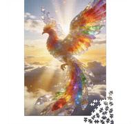 Mythical Beast Puzzle 1000 Pezzi Carta Spessa Dettagliato Per Adultidifficil Resistente Phoenix Decorativi Per Casa Idea Regalo 38x26cm/1000pcs