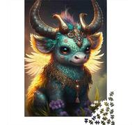 Mythical Beast Puzzle da Pezzi Cute Fantasia 1000 Pezzi Carta Riciclata Per Donne, Regali Per Uomini Puzzle Gioco Educativo Per Rilassarsi 70x50cm/1000pcs