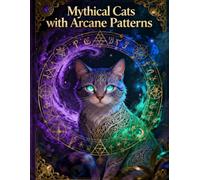 Mythical Cats with Arcane Patterns: A Relaxing Adult Coloring Book Featuring Enchanted Cats, Mystic Geometry, Celtic & Arcane Designs for Stress Relief and Creativity