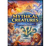 Mythical Creature Coloring Book for Adults