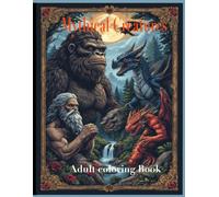 Mythical Creatures: Adult Coloring Book
