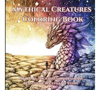 Mythical Creatures Coloring Book: Dragons, Phoenixes, and Fantasy Beasts for Adults and Teens: 50 Powerful Fantasy Creatures to Spark Your Imagination and Relieve Stress