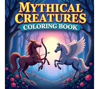 Mythical Creatures Coloring Book for Kids: A Relaxing and Imaginative Journey Through This Mythical Creatures Coloring Book of Fantasy Art