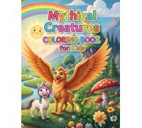 Mythical Creatures Coloring Book for Kids: Ages 4-12: A Magical Coloring Adventure for Kids: 50+ Enchanting Pages of Unicorns, Dragons, and Fantastic Beasts to Spark Creativity and Imagination!