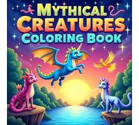 Mythical Creatures Coloring Book: Relax and Unwind with Legendary Beasts and Magical Friends: A fantasy coloring book for children, teens, and grown-ups who love mythical adventures