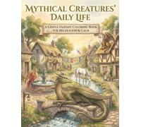 Mythical Creatures’ Daily Life: A Gentle Fantasy Coloring Book for Relaxation & Calm