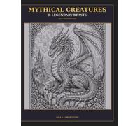 Mythical Creatures & Legendary Beasts: An Intricate Adult Colouring Book of Dragons, Phoenixes, Unicorns and Fantasy Beasts